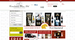 Desktop Screenshot of cranbrookwines.com